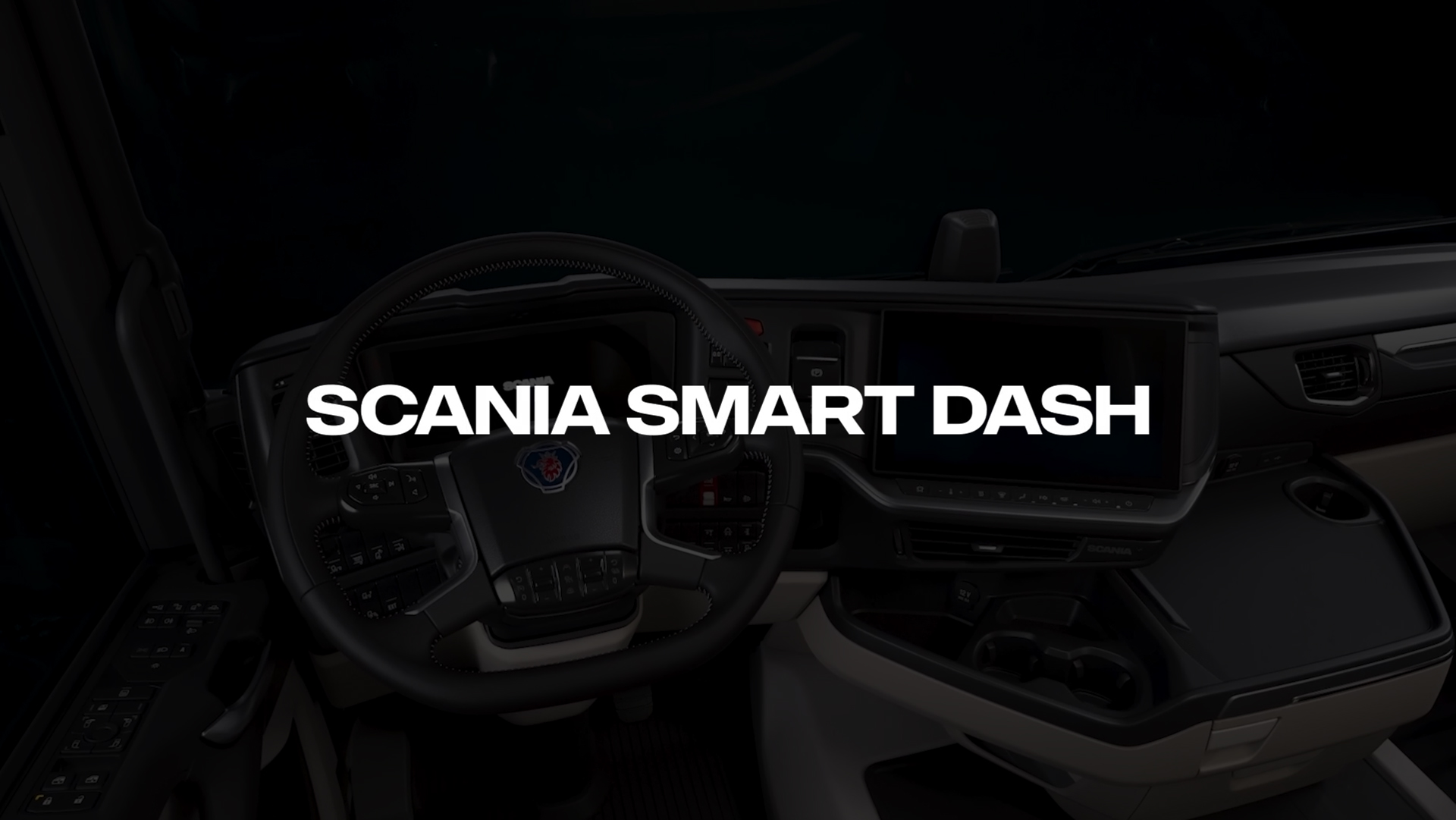 scania digital dash video